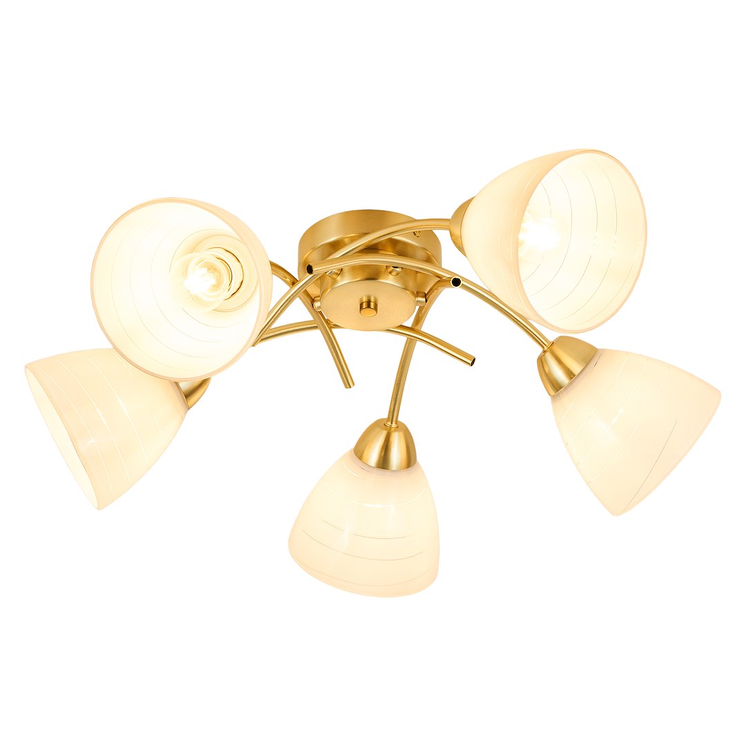 Ceiling Lamp CLARA GOLD 3xE27