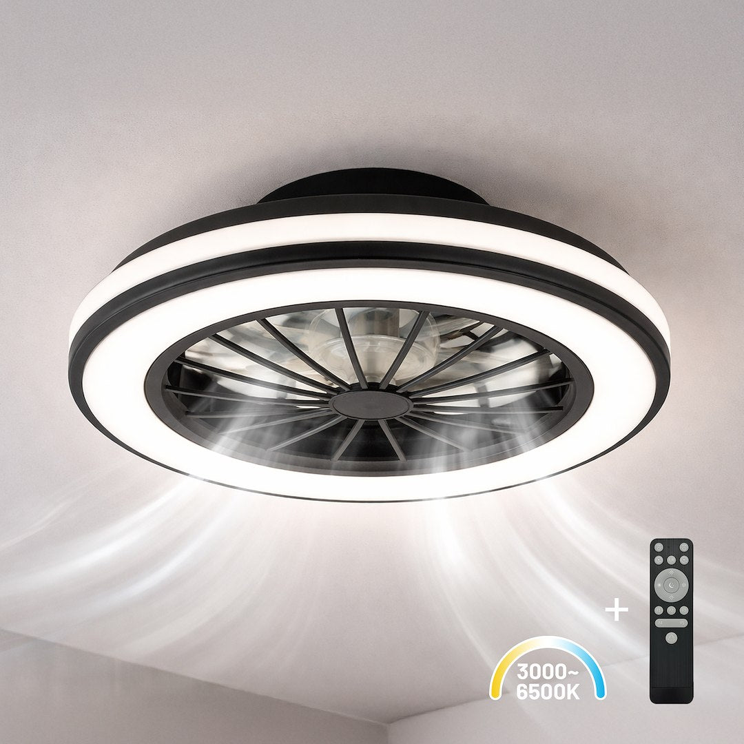 Ceiling Fan Light Blast 24W LED + 15W fan