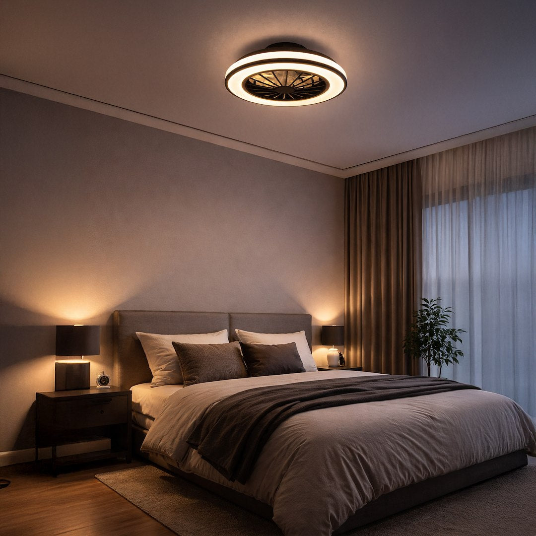 Ceiling Fan Light Blast 24W LED + 15W fan
