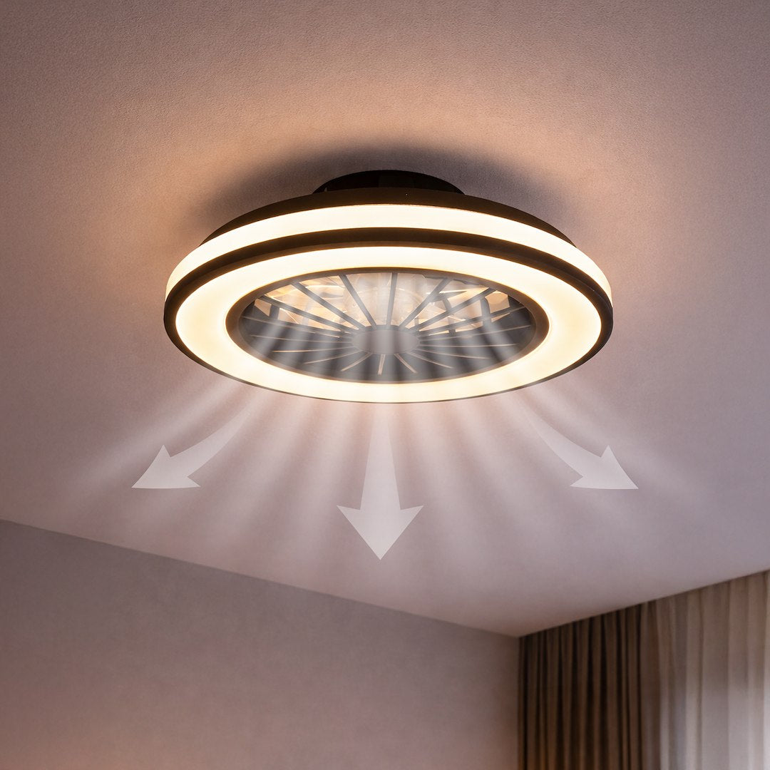 Ceiling Fan Light Blast 24W LED + 15W fan