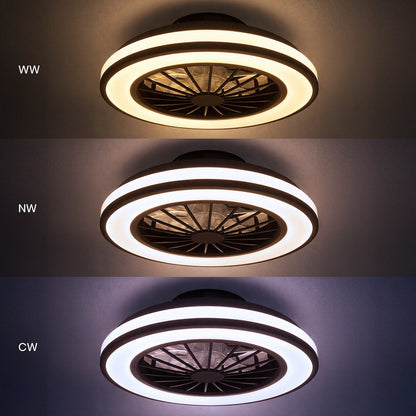Ceiling Fan Light Blast 24W LED + 15W fan