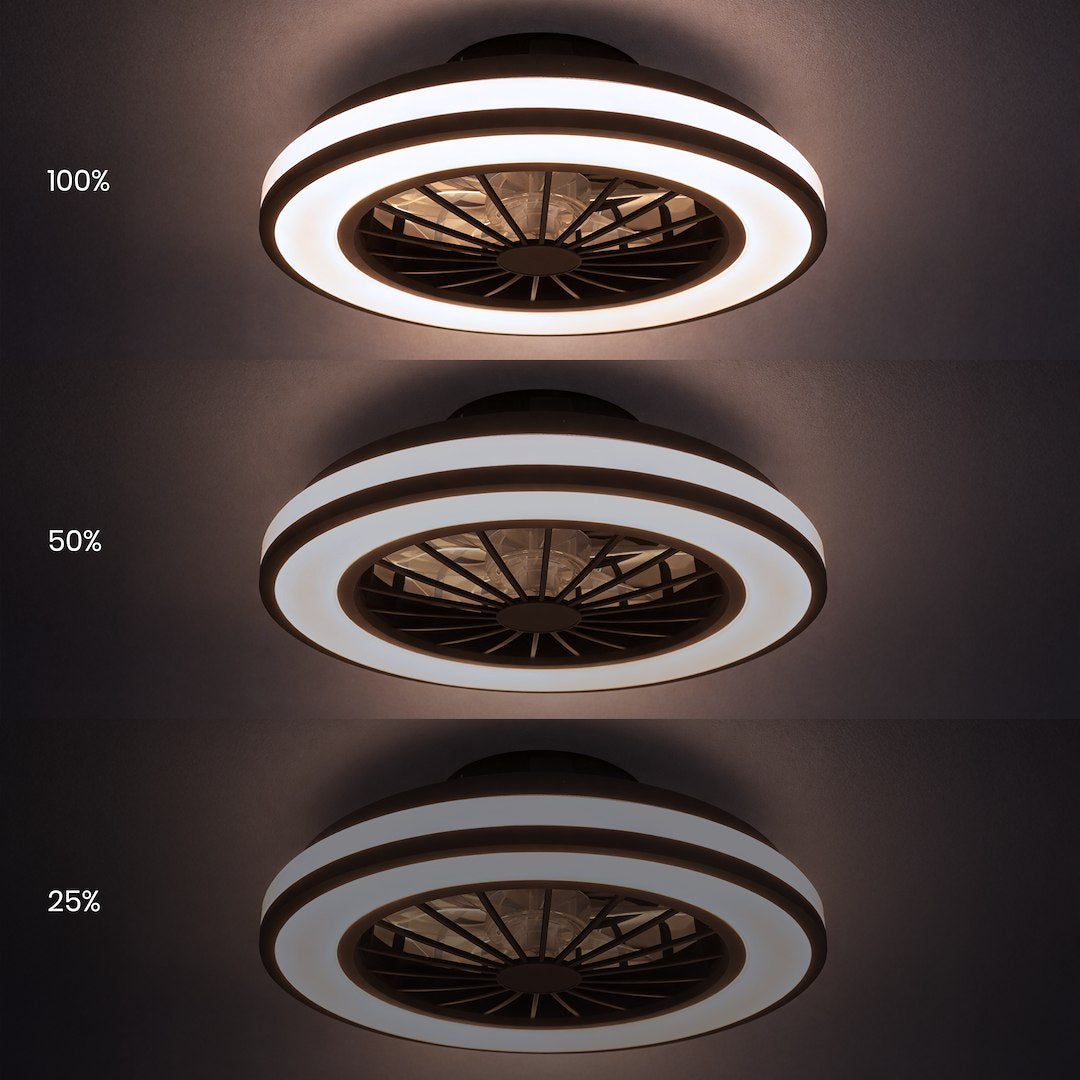 Ceiling Fan Light Blast 24W LED + 15W fan