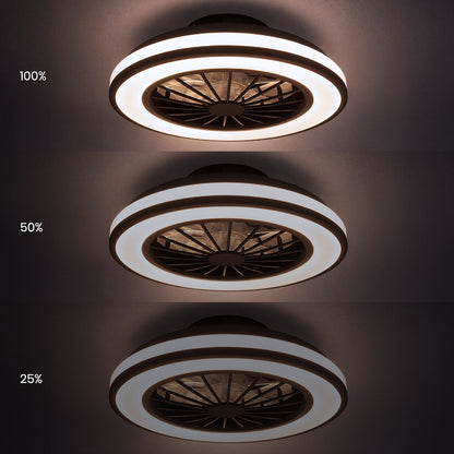 Ceiling Fan Light Blast 24W LED + 15W fan