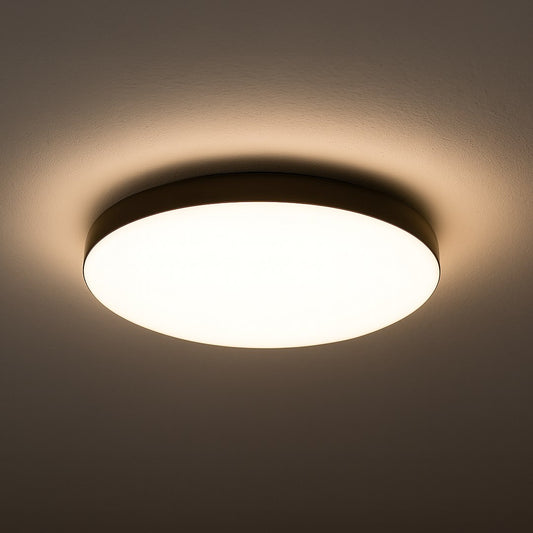 Ceiling Lamp Maya Black 15W LED Ip44 Ø330 Mm