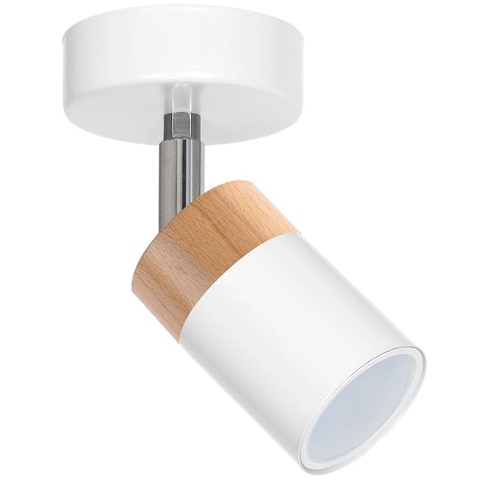 Wall Lamp Joker White/Wood 1XGU10