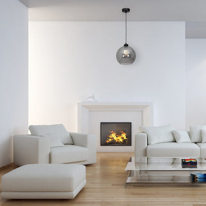 Pendant Lamp Sofia Smoked 1XE27