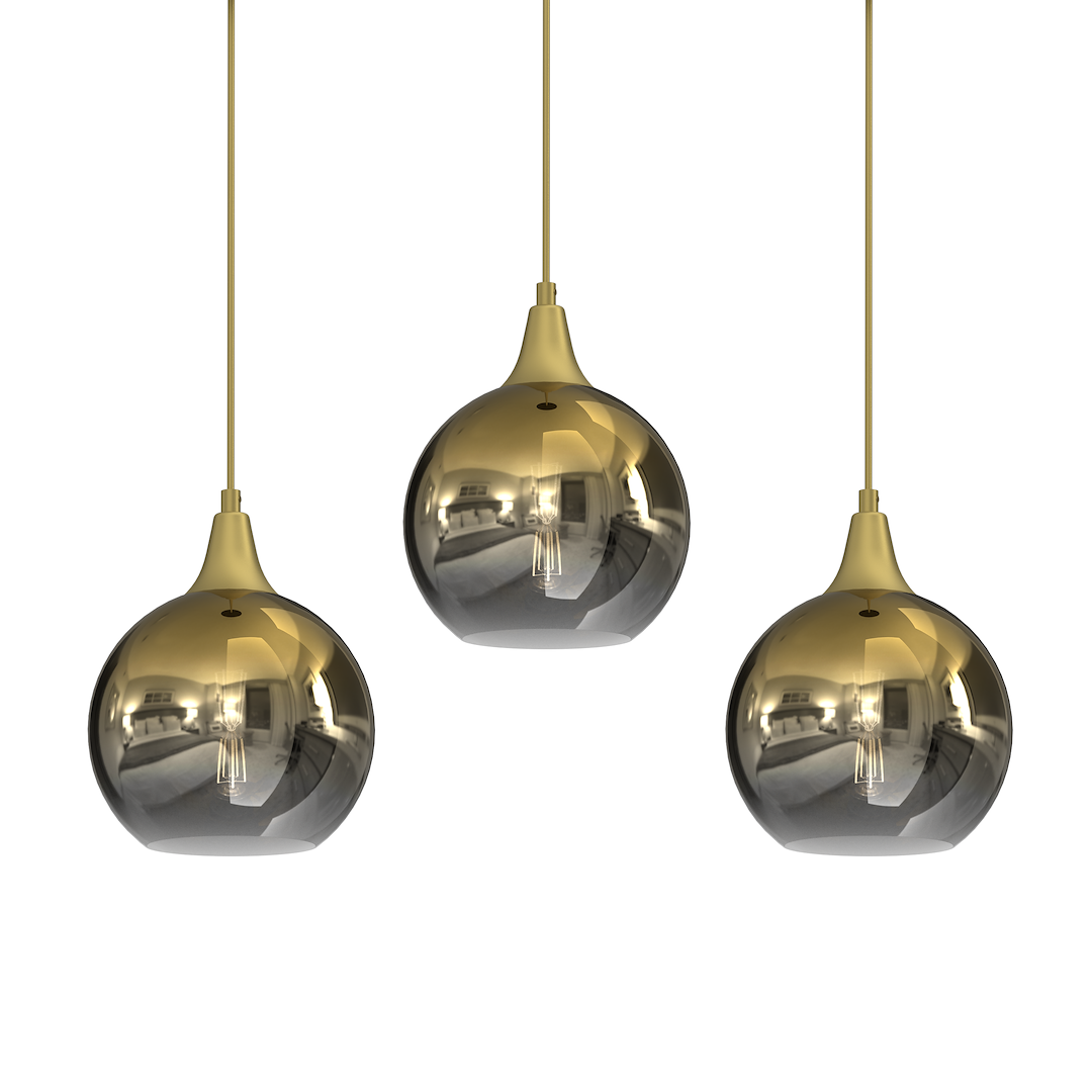 Pendant Lamp Monte Gold 3XE27